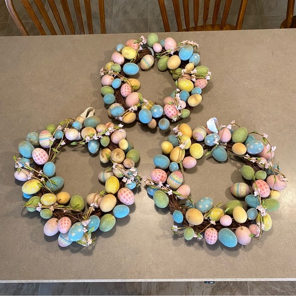 Set of 3 Easter wreaths - Picture 2 of 14